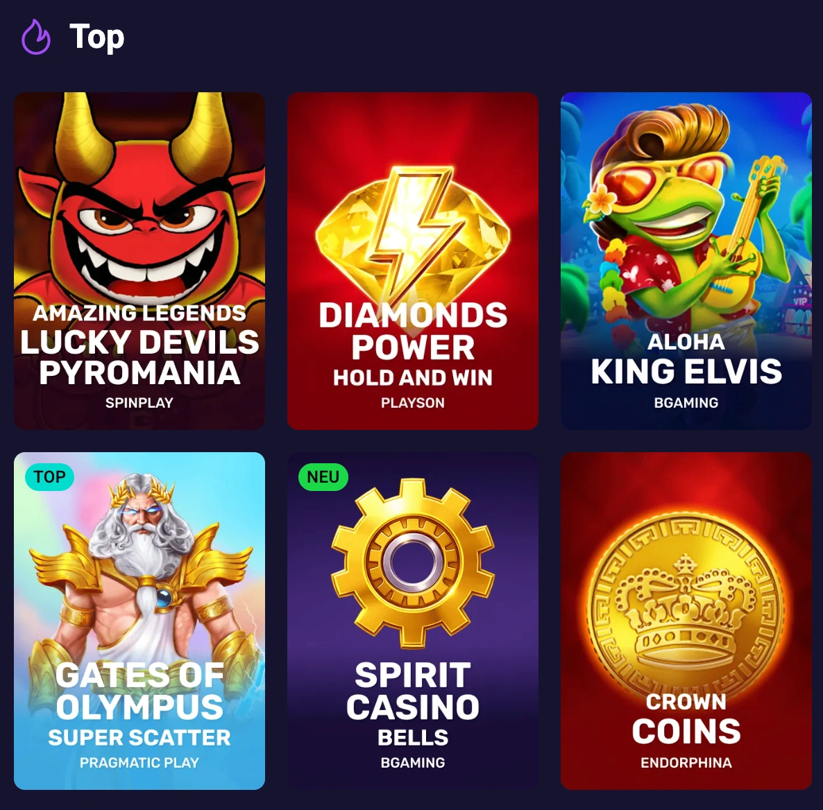Spirit Affiliate-Landing-Vorschau